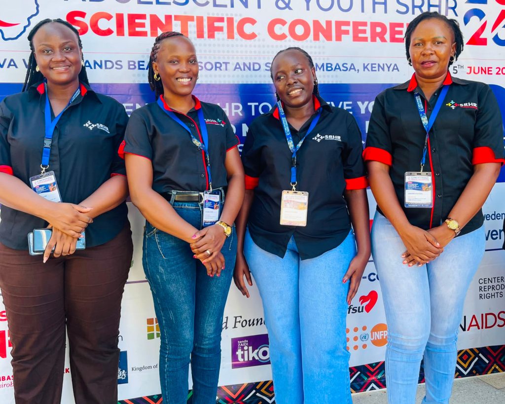 Alliance staff at the conference