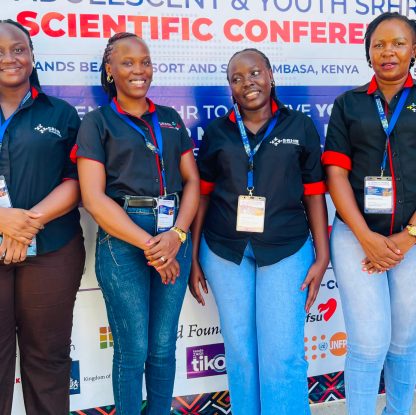 Alliance staff at the conference