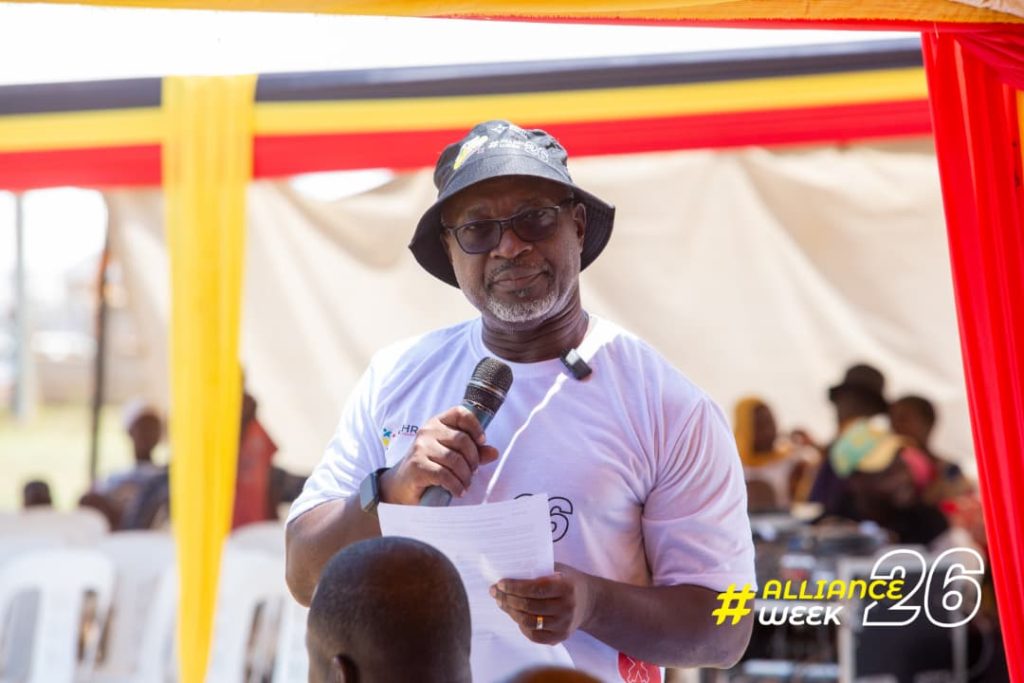 Our Board Chairman, David Talima giving his opening remarks