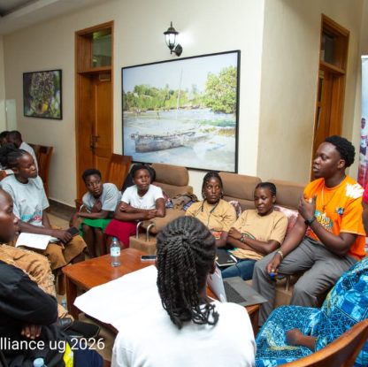 Young people hold discussions at the annual youth symposium